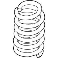 OEM 2012 Lincoln MKS Coil Spring - AA5Z-5560-G