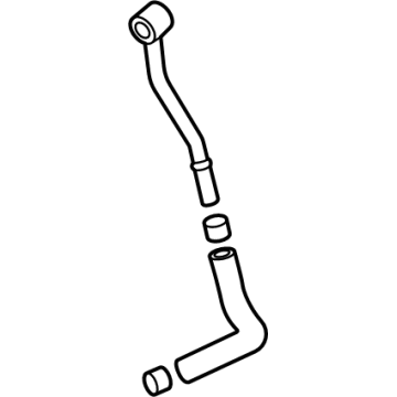 OEM Hyundai Pipe & Hose Assembly-T/C Water DRA - 28260-2S300