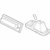 OEM Hyundai Palisade Lamp Assembly-License Plate - 92501-S8020