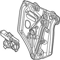 OEM Buick Cascada Window Regulator - 13366913