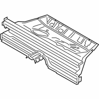 OEM 2019 BMW X2 FLOOR PANEL, REAR - 41-00-7-402-278