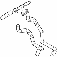 OEM 2019 Lexus ES350 Hose Assembly, Water By - 16260-0P100