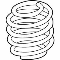 OEM Lincoln MKX Coil Spring - F2GZ-5310-K