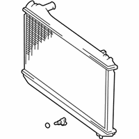 OEM 2007 Toyota Solara Radiator - 16400-0A420