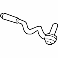 OEM 1996 BMW 318is Steering Tie Rod End Left - 32-11-1-139-313