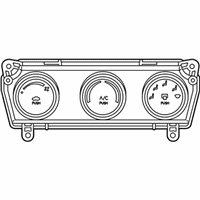 OEM Jeep Wrangler Control-Heater - 68197430AB