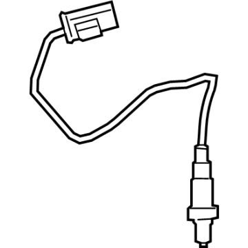 OEM 2020 Toyota GR Supra Front Oxygen Sensor - 89467-WAA02