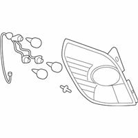 OEM Saturn Lamp Asm-Tail - 96830932