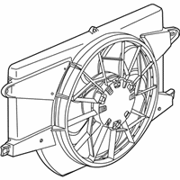 OEM Saturn Vue Shroud Asm-Engine Coolant Fan - 22674667