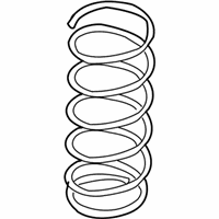 OEM BMW M6 Rear Coil Spring - 33-53-6-763-481