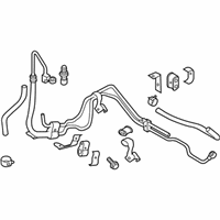 OEM Infiniti FX45 Power Steering Hose & Tube Set - 49710-CG200
