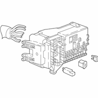 OEM 2018 Chevrolet Cruze Junction Block - 13446492