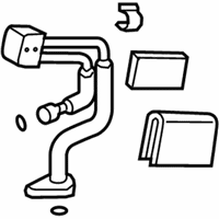 OEM 2015 Honda Pilot Pipe Assy. A - 80222-SZA-A01