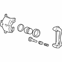 OEM 2003 Kia Optima Rear Brake Caliper Kit, Left - 5831038A10