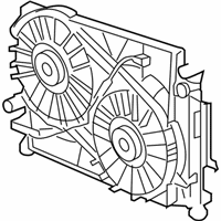 OEM 2008 Chrysler 300 Engine Cooling Radiator - 5137692AA