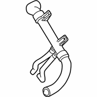 OEM 2002 Lincoln LS Lower Hose - XW4Z-8286-BA