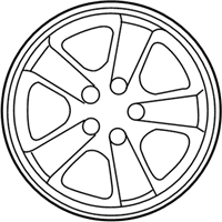 OEM 2003 Dodge Stratus Wheel Disc - MR641141
