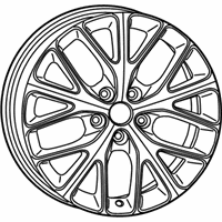 OEM 2016 Dodge Durango Aluminum Wheel - 1XC19DX8AA