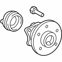 OEM 2009 Toyota Corolla Hub & Bearing - 42450-12170