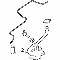 OEM 2011 Lincoln MKT Reservoir Assembly - AA8Z-17618-A