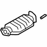 OEM Hyundai Sonata Catalytic Converter Assembly - 28950-2G310