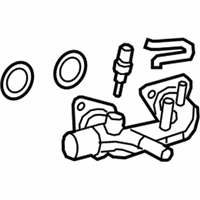 OEM 2018 Toyota Highlander Water Outlet - 16331-31240