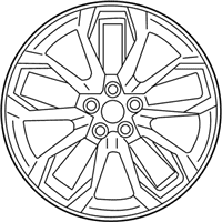 OEM 2022 Lexus LC500 Wheel, Disc - 42611-11090