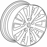 OEM 2013 Buick Verano Wheel, Alloy - 22758350