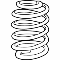 OEM 2004 Pontiac Grand Prix Front Springs - 22133028