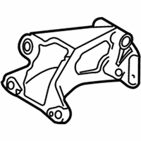 OEM 2008 Lexus RX350 Bracket, Engine Mounting, Rear(For Transverse Engine) - 12321-31100