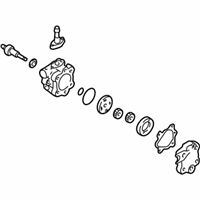 OEM Nissan Quest Pump Assy-Power Steering - 49110-7B000