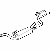 OEM 2010 Dodge Grand Caravan MUFFLER-Exhaust - 4877528AH