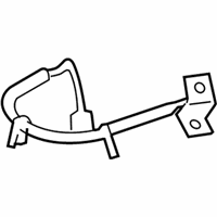 OEM 2008 Lincoln Mark LT Brake Hose - 7L3Z-2078-L