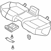OEM 2005 Infiniti FX45 Cushion Assy-Rear Seat - 88300-CG000