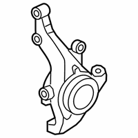 OEM 2019 Hyundai Veloster Knuckle-Front Axle, LH - 51710-J3000