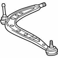 OEM 1996 BMW Z3 Right Wishbone - 31-12-6-758-514