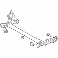 OEM 2012 Hyundai Veloster Torsion Axle Complete - 55100-2V501