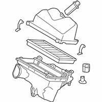 OEM 2009 Nissan Murano Air Cleaner - 16500-1AA0A