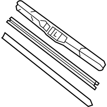 OEM Toyota Corolla Cross Wiper Blade - 85212-0A060