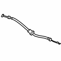 OEM 2019 Jeep Wrangler Cable-Inside Lock Cable - 68301957AA