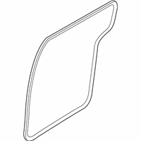 OEM Kia Sedona WEATHERSTRIP-Rear Door Body Side - 83120A9000