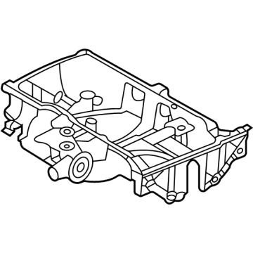 OEM Nissan Altima Pan Assy Oil - 11110-6CA1A