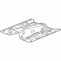 OEM Hummer H3 Panel, Floor - 25937399