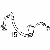 OEM Nissan Leaf Hose Flexible, High - 92490-3NA0A