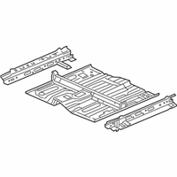 OEM Honda Civic Floor, FR. - 65100-TR2-A00ZZ