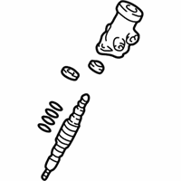 OEM 1999 Toyota Corolla Valve Assy, Power Steering Control - 44210-02020