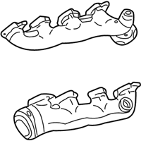 OEM 2000 Ford E-350 Econoline Club Wagon Manifold - F5UZ-9431-A