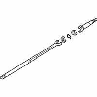 OEM 1993 GMC Safari Steering Shaft Assembly - 26024519