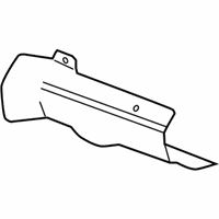 OEM 2013 Buick Regal Heat Shield - 25991723