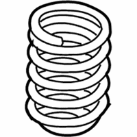 OEM BMW 335is Front Coil Spring - 31-33-6-767-377